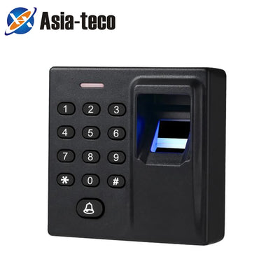 Mini Biometric Fingerprint Access Control Standalone Door Controller Keypad Finger and RFID Card Door Entry Lock