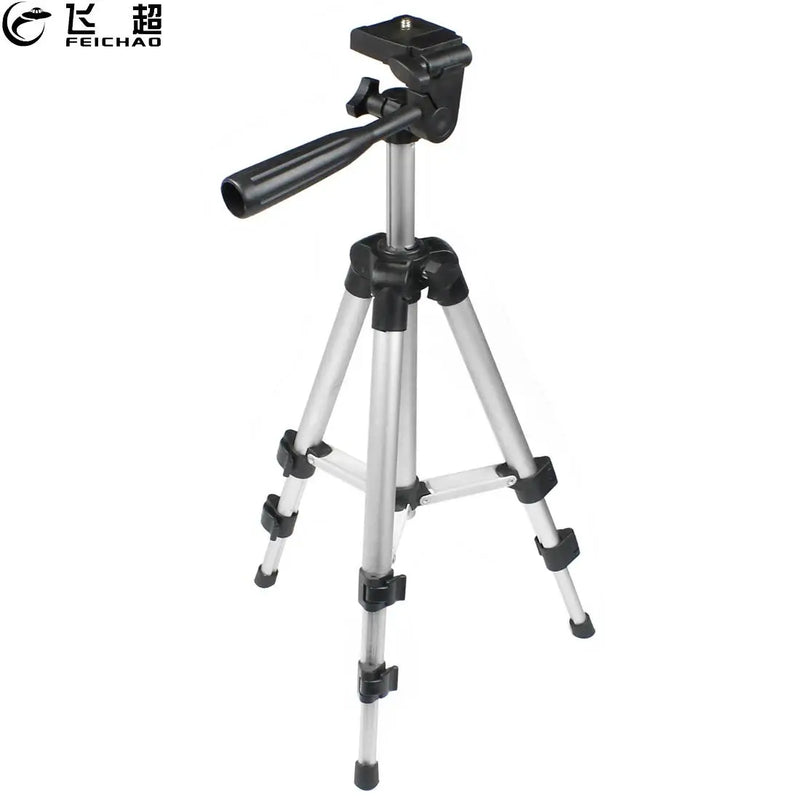 Lightweight Adjustable Tripod Stand 1/4" Screw for Canon Sony DSLR Camera Projector Lights for iPhone Huawei Smartphones Studio