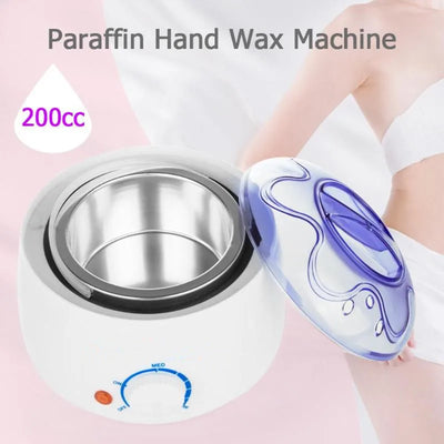 200cc Paraffin Wax Warmer mini Wax Heater Feet Mini SPA Wax-melt Machine Heater  Body Depilatory  Machine Waxing Kit