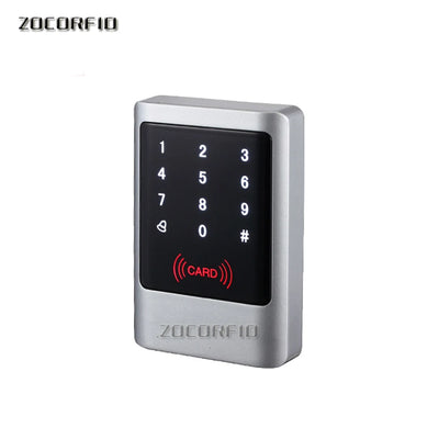 IP68 Waterproof Outdoors Use Metal Stainless steel Reader WG input and output security RF Access Control Keypad