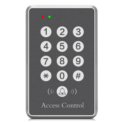 Access Control System Machine Security 125Khz RFID Proximity Entry Door Lock  Entry Access Keyboard Silver