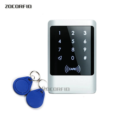 IP68 Waterproof Outdoors Use Metal Stainless steel Reader WG input and output security RF Access Control Keypad