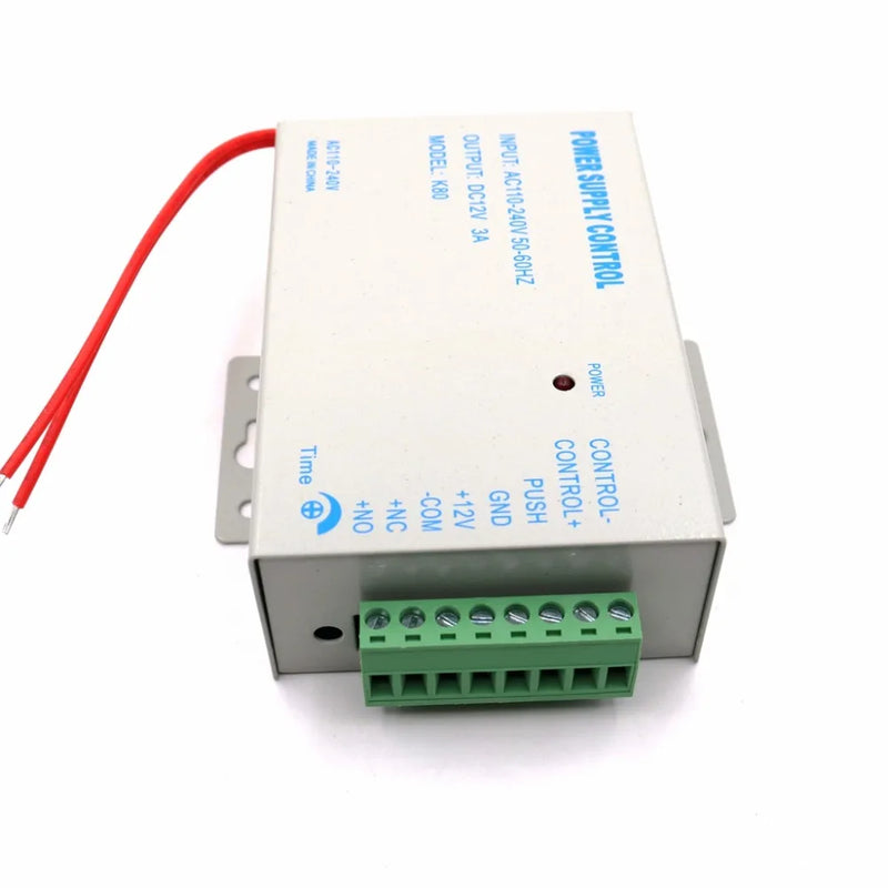 Door Access Control Power Switch Supply 3A DC 12V AC 110-240V