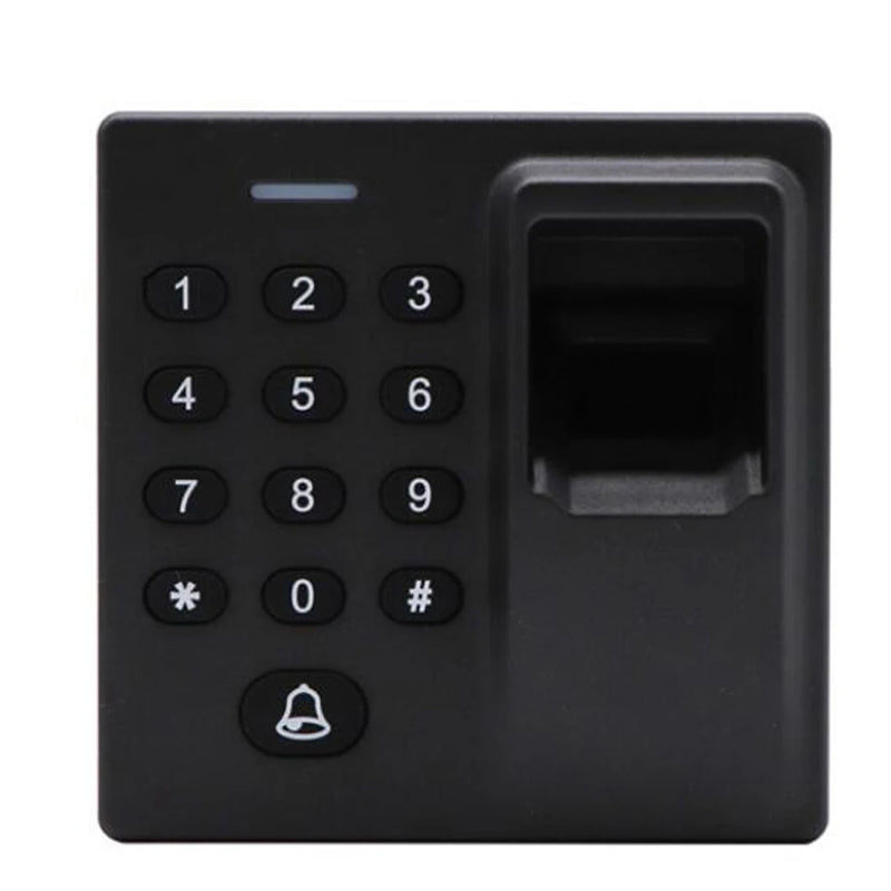 Mini Biometric Fingerprint Access Control Standalone Door Controller Keypad Finger and RFID Card Door Entry Lock