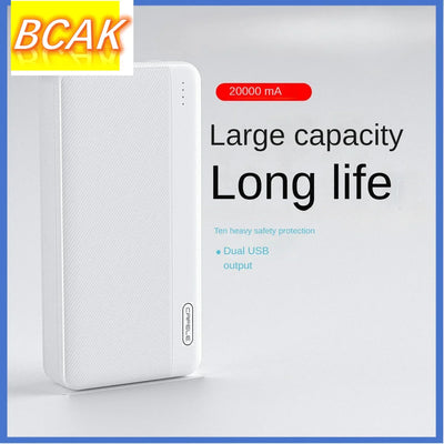 BCAK outdoor Large Capacity Power Bank 200000mAh 20000mah Fast Charging Portable for Android Mobile Phone Universal