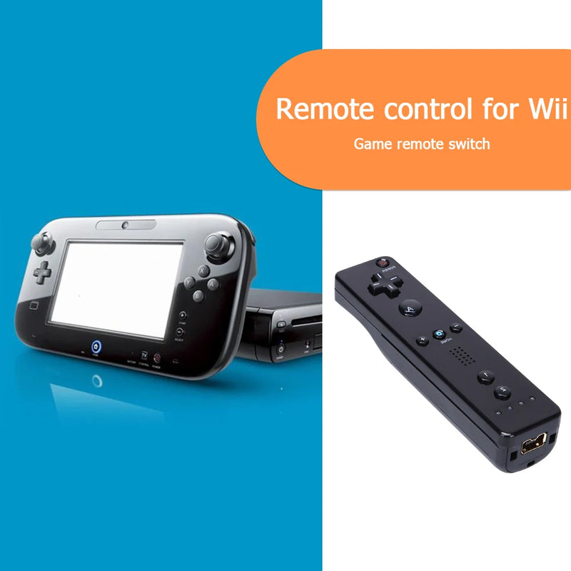 Hand Grip Game Accessories Mini Gamepad Wireless Remote Control for Nintendo Wii Nintend Wii U Console Remote Controller