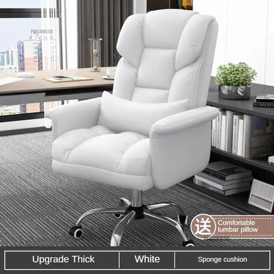 Comfortable Long-term Sitting Office Chairs Reclining Sofa Seat Office Boss Chair Home Dormitory Gaming Chair Office Furniture B