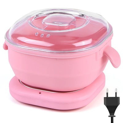 Silicone Wax Warmer Foldable Wax Heater 100W Electric Hot Wax Warmer Machine Hair Removal Wax Machine for Home Travel