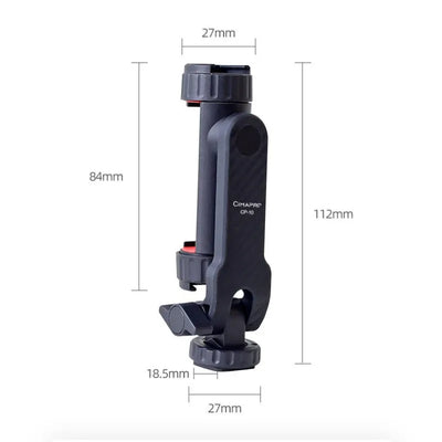 Vertical Shooting Phone Mount Holder DSLR Camera Monitor Mount Tripod Mount Clamp for Smartphone Vlog Shooting