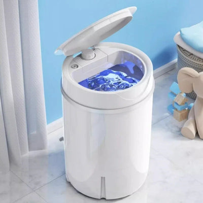 220V Household Mini Small Washing Machine Underwear Washing and Removing All-in-one Portable Washing Machine