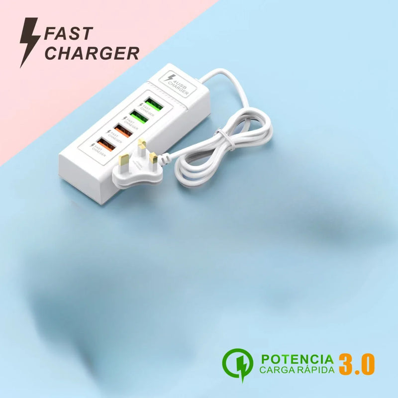 35W Charger 6 USB Out PD Type C Super Charge Quick Wall Chargers USB  Adapter Mobile Phone EU US Plug USB Type C Charger