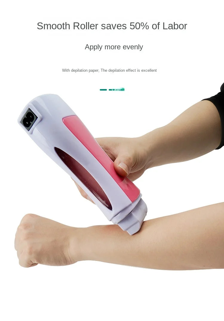 110V/220V Professional Wax Heater for Hair Removal - Water-Soluble Paper for Body, Face, and Private Area