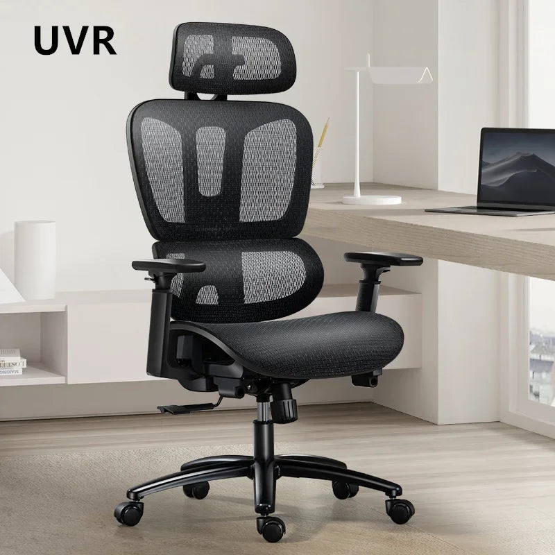 UVR Mesh Office Chair Ergonomic Design Sitting Comfort Reclining Old Bench with Footrest Gaming Computer Chair Furniture