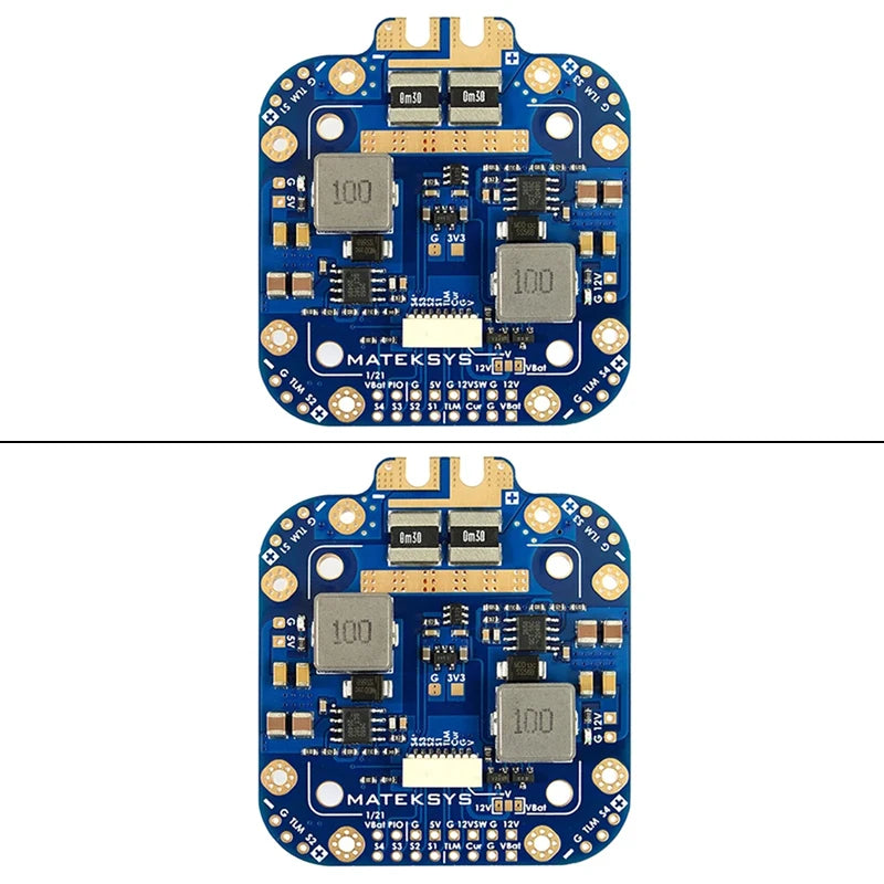 1/2PCS Mateksys FCHUB 12S V2 Distribution Board Hub Power PDB 5V&12V BEC Built-in Current Sensor For RC FPV Drone Multicopter