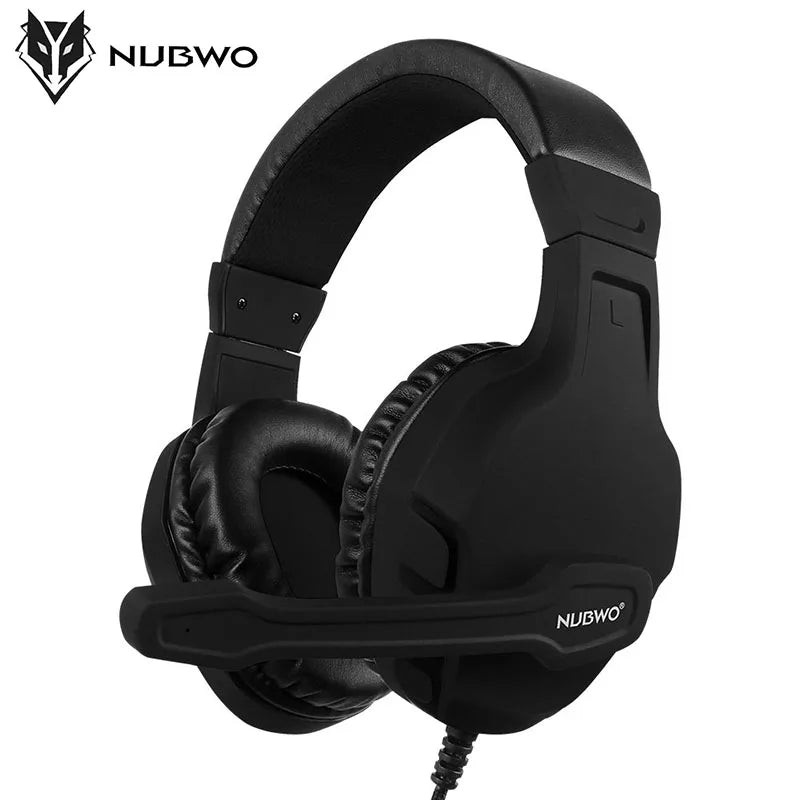 NUBWO U3 Xbox One PS4 Gaming Headset PC Mic Laptop Computer Stereo Headphones with Microphone for Playstation 4Xbox 1 Controller