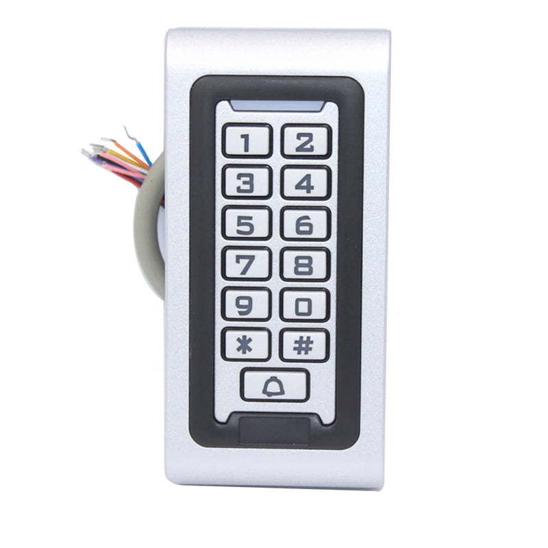 IP67 Waterproof Backlight RFID Door Access Control Reader Keypad 1000 Users Door Bell 125KHz DC 12V EM Card door opener