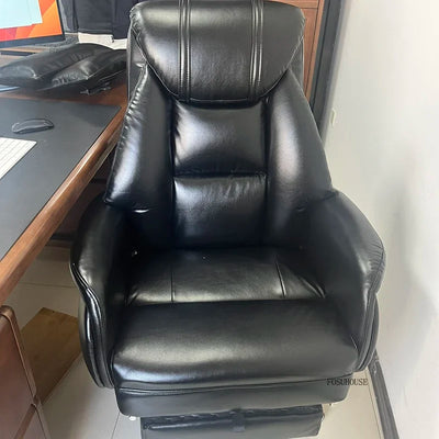 European Reclining Office Chairs Light Luxury Comfortable Lifting Boss Chair Home Office Computer Chairs Bedroom Gaming Chair A