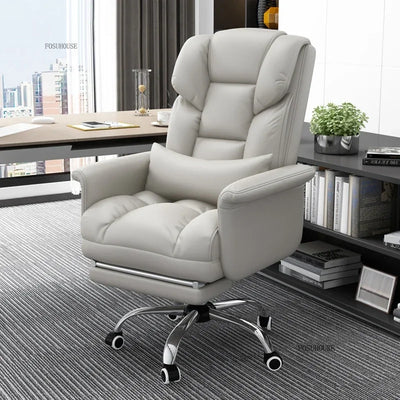 Comfortable Long-term Sitting Office Chairs Reclining Sofa Seat Office Boss Chair Home Dormitory Gaming Chair Office Furniture B