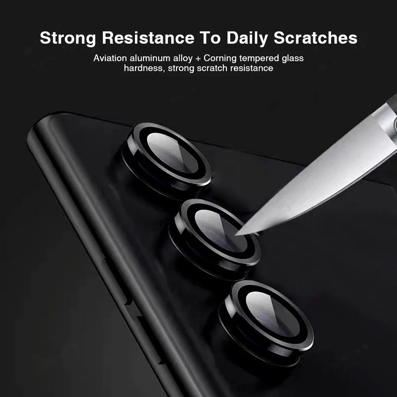 Rear Camera Protector Ring Case For Samsung Galaxy A55 A54 A35 A34 A25 A15 A14 5G Back Tempered Glass Lens Cover