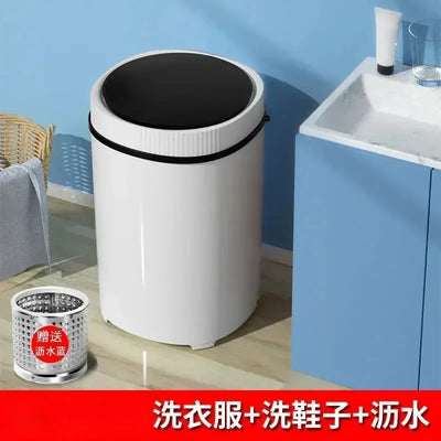 Household semi-automatic shoe washing machine small lazy socks washing portable washing electric