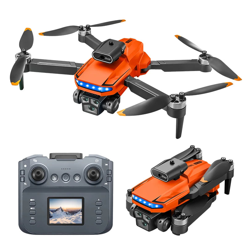 P18 New RC Drone Dual 8K camera drone obstacle avoidance quadcopter electronically controlled professional Drone Kid Gift Toys