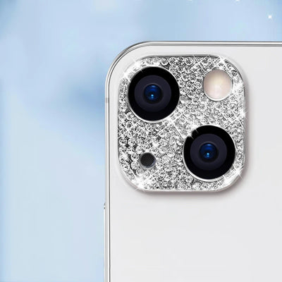 Bling Diamond Lens Case For iPhone 16 Pro Max Camera Protector iPhone 11 13 15 16 Plus 14 12 Mini Glitter Metal Screen Protector