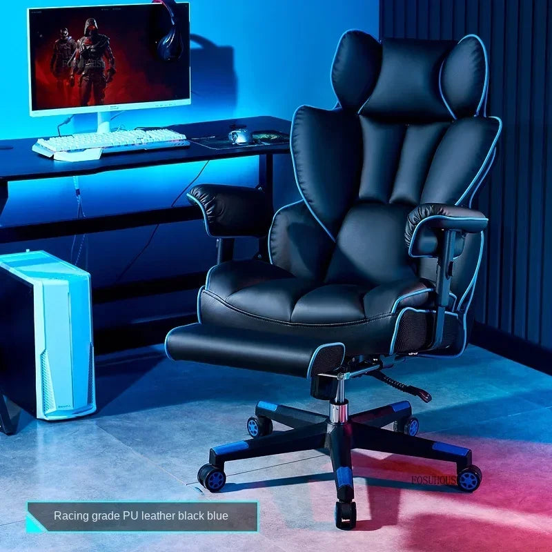 Luxury Comfortable Office Chairs Large Load-bearing Gaming Chairs Home Backrest Computer Chair Long-term Sitting Office Chair P