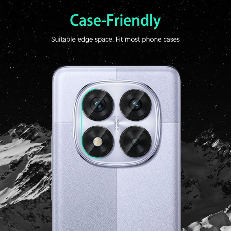 Metal Lens Glass Ring for Redmi Note 14 Pro 13 Pro+ 5G Note14 Note13 13Pro Plus 14Pro 4G Phone Camera Glass Protector Case Cover