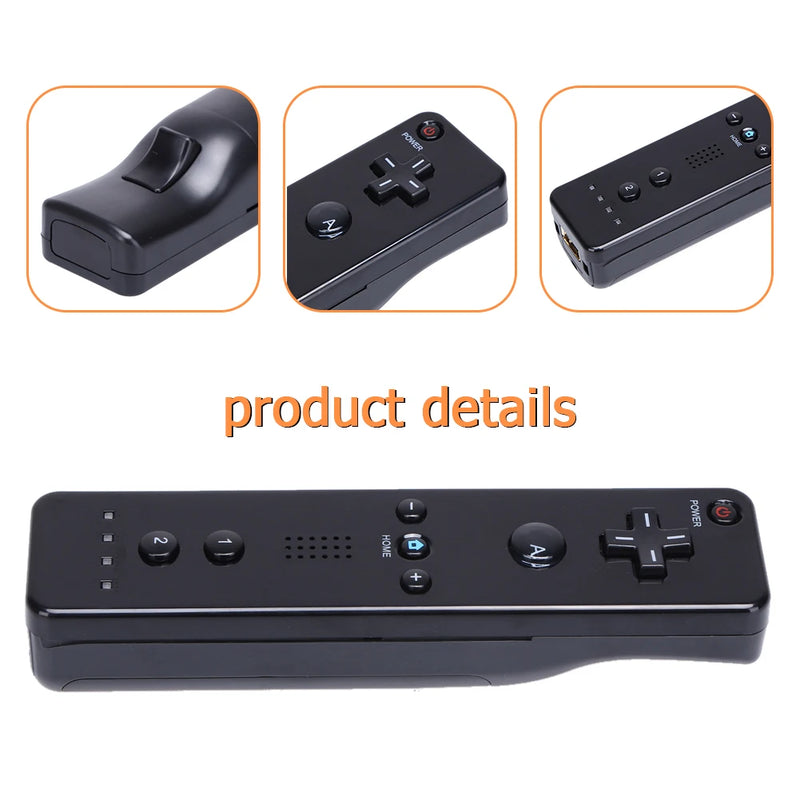 Hand Grip Game Accessories Mini Gamepad Wireless Remote Control for Nintendo Wii Nintend Wii U Console Remote Controller