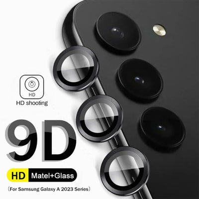 Rear Camera Protector Ring Case For Samsung Galaxy A55 A35 A14 A24 A34 A54 5G  Back Tempered Glass Lens Cover Sumsung A14 34 54