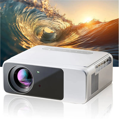 Smartldea New smart 1080P projector Full HD LCD Home theater Video Game projector 5G Wifi Auto focus Android 2G RAM 16G ROM