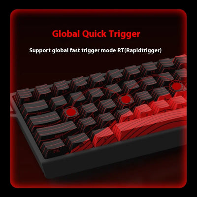 MADLIONS MAD60HE MAD68HE Magnetic Switch Mechanical Keyboard Custom Wired Gaming Keyboard Valorant Gamer Keyboard PC Accessories