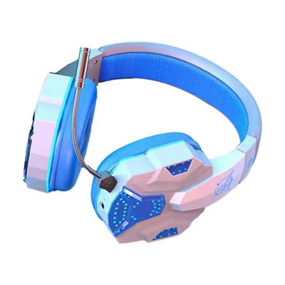 Game Headphone Music Enjoyment Headphones High-quality Gaming Headset with Noise Cancelling Mic Led Light Surround for Immersive