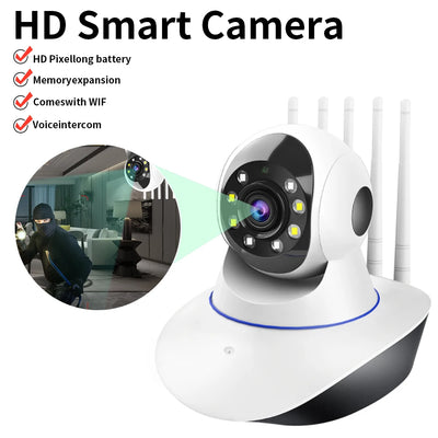 HD 3MP 5MP Wireless IP Camera CCTV 5G WIFI Camera PTZ Security Protector Surveillance Camera Smart Auto Tracking Baby Monitor