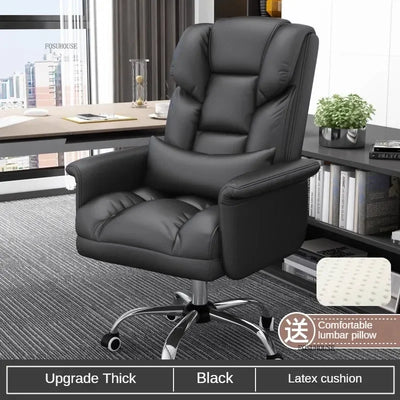 Comfortable Long-term Sitting Office Chairs Reclining Sofa Seat Office Boss Chair Home Dormitory Gaming Chair Office Furniture B