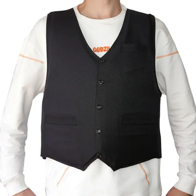 NIJ IIIA 3A Level Bulletproof Vest Lightweight Soft Armor Concealed Hidden Inside Wearing Anti-Bullet V-neck Ballistic Vests