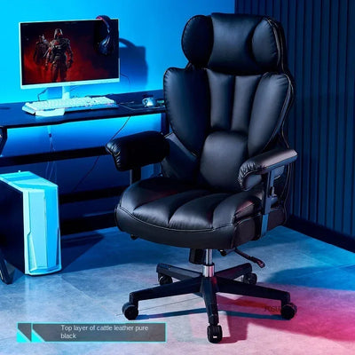 Luxury Comfortable Office Chairs Large Load-bearing Gaming Chairs Home Backrest Computer Chair Long-term Sitting Office Chair P