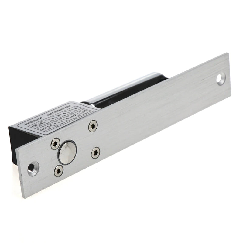 Electric Bolt Lock 2-Lines DC 12V Stainless Steel Heavy-duty Fail-Safe Drop Door Access Control Security