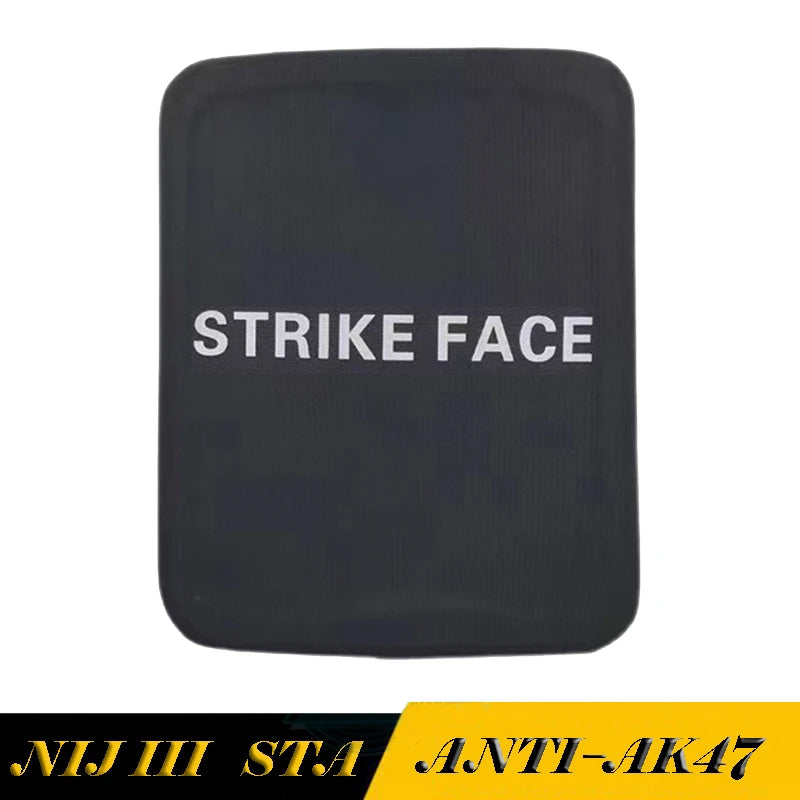 NIJ III Stand Alone GA5 Level Pure UHMWPE Bulletproof Plate Board 10X12 Inches Light Weight Anti AK47 MSC 7.62mm Ballistic Panel