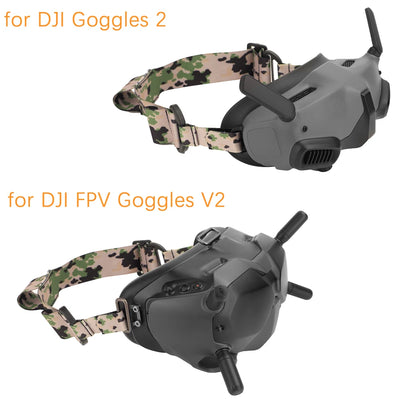 Head Strap for DJI Avata Goggles 2/FPV Goggles V2 Head Strap Battery Storage Case Elite Strap Battery Holder Accessories