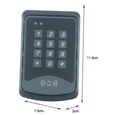 Access Control System Access Controler 125Khz RFID Security Proximity Entry Door Lock Opener 1000 user