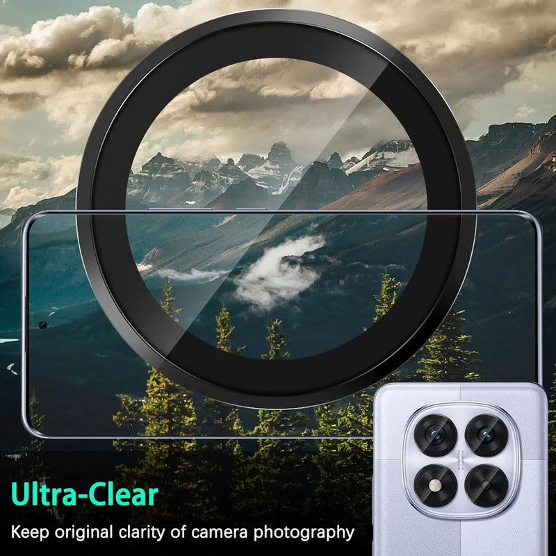 for Poco X7 Pro 5G Back Lens Ring Metal Glass Cover Xiaomi PocoX7 Little X7Pro PocoX7Pro Global Phone Camera Protector Case Cap