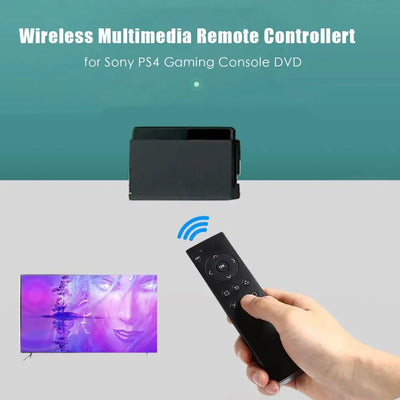 5-1PCS For Sony PS4 DVD Multimedia Remote Control 2.4G Wireless Video Media Remote Controller Game Playing Game Accessories