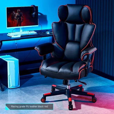 Luxury Comfortable Office Chairs Large Load-bearing Gaming Chairs Home Backrest Computer Chair Long-term Sitting Office Chair P