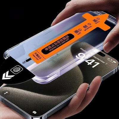 Premium Tempered Glass For iPhone 16 15 Pro Max Dust Free Screen Protector for iPhone 16 Plus 16 Pro Max Easy Installation Glass