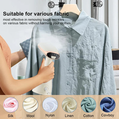 Clothing Vaporizer Portable Handheld Clothes Steamer Vapor Ironing Machine   Travel  Hanging Garment Steamer