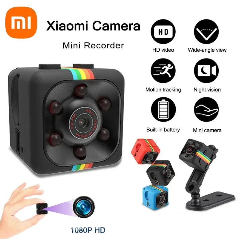 Xiaomi Mini Camera 1080P HD Small Nanny Cam Video Voice DV Recorder Outdoor Sports Small Camera Consumer Electronic Smart Home