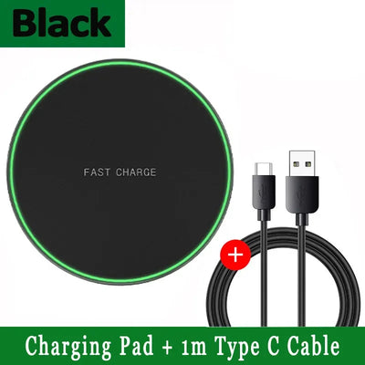 200W Wireless Charger Pad For iPhone 14 13 16 15 11Pro XS Max Induction Fast Wireless Charging Station For Samsung Xiaomi Huawei