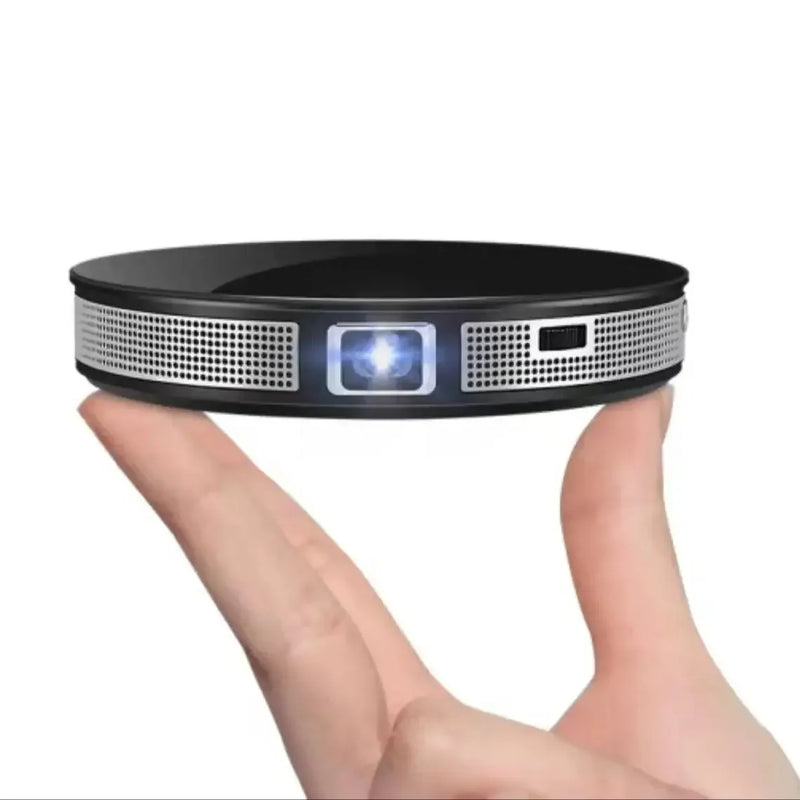 Mini 4K Portable Projector Home Theater DLP Android Smart Ceiling Car Outdoor Wifi Bluetooth Mobile Battery Rechargeable LED