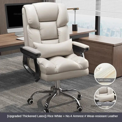 Comfortable Long-term Sitting Office Chairs Reclining Sofa Seat Office Boss Chair Home Dormitory Gaming Chair Office Furniture B